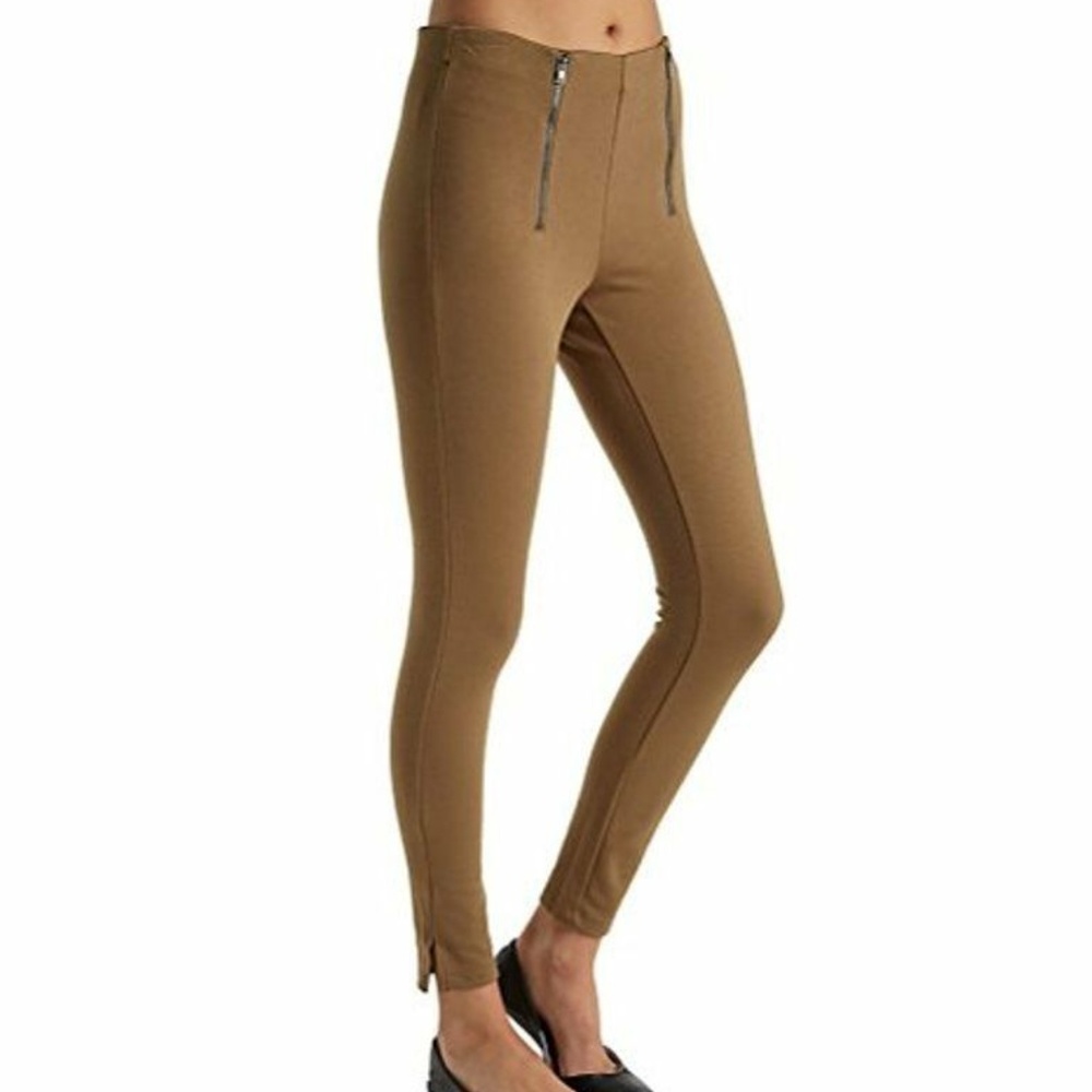 HUE U17978 Stretch Skimmer LEGGINGS Artichoke